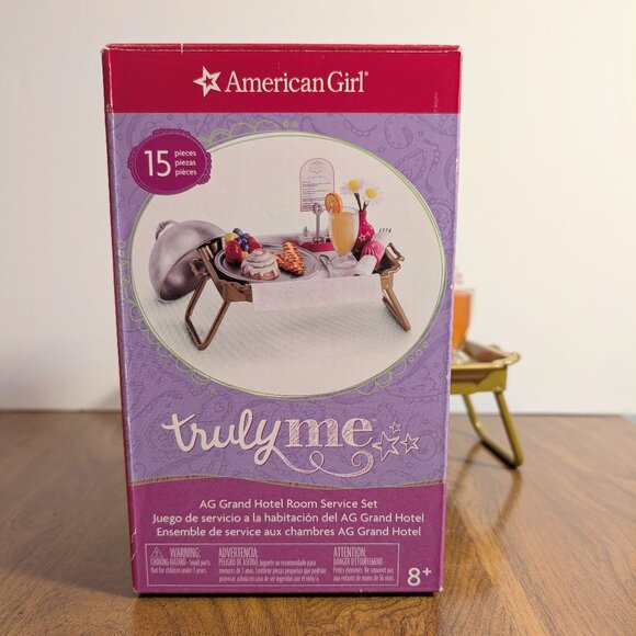 American Girl truly me Grand Hotel Room Service Set w/ Box - Picture 4 of 5